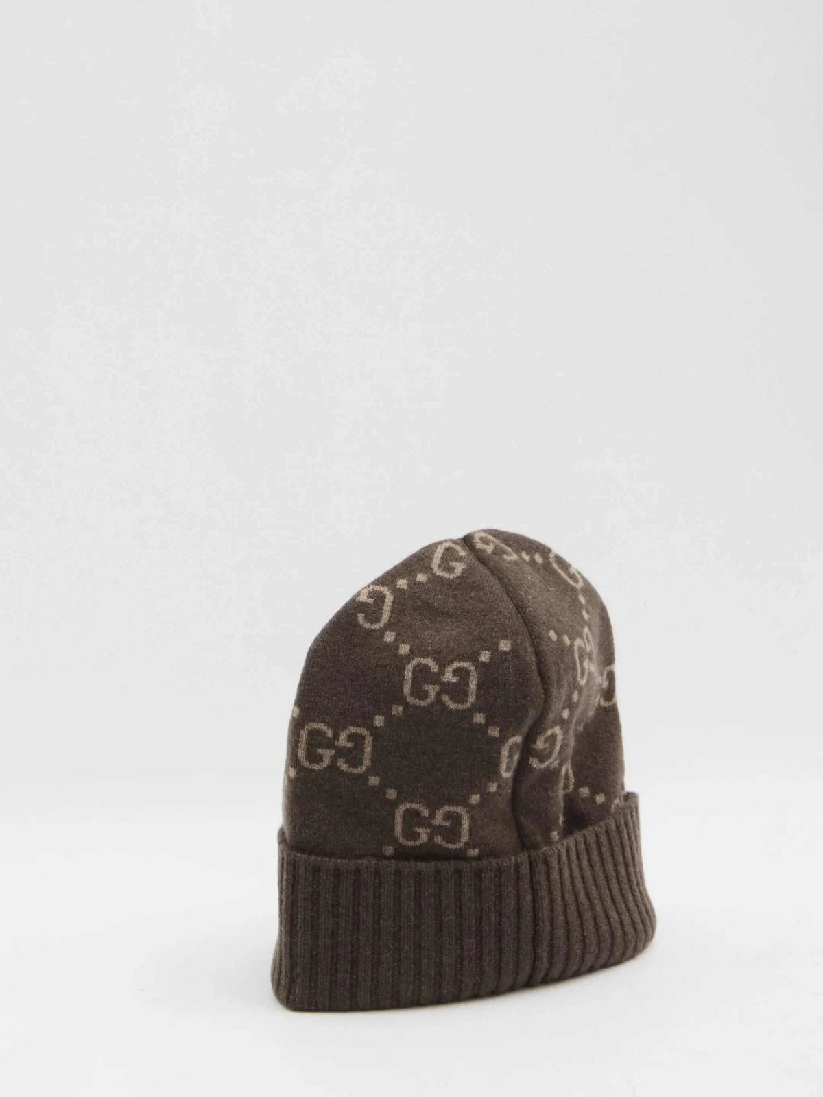 GUCCI Cashmere GG Monogram Beanie - One Size - Maven Couture IncCAPS & HATS
