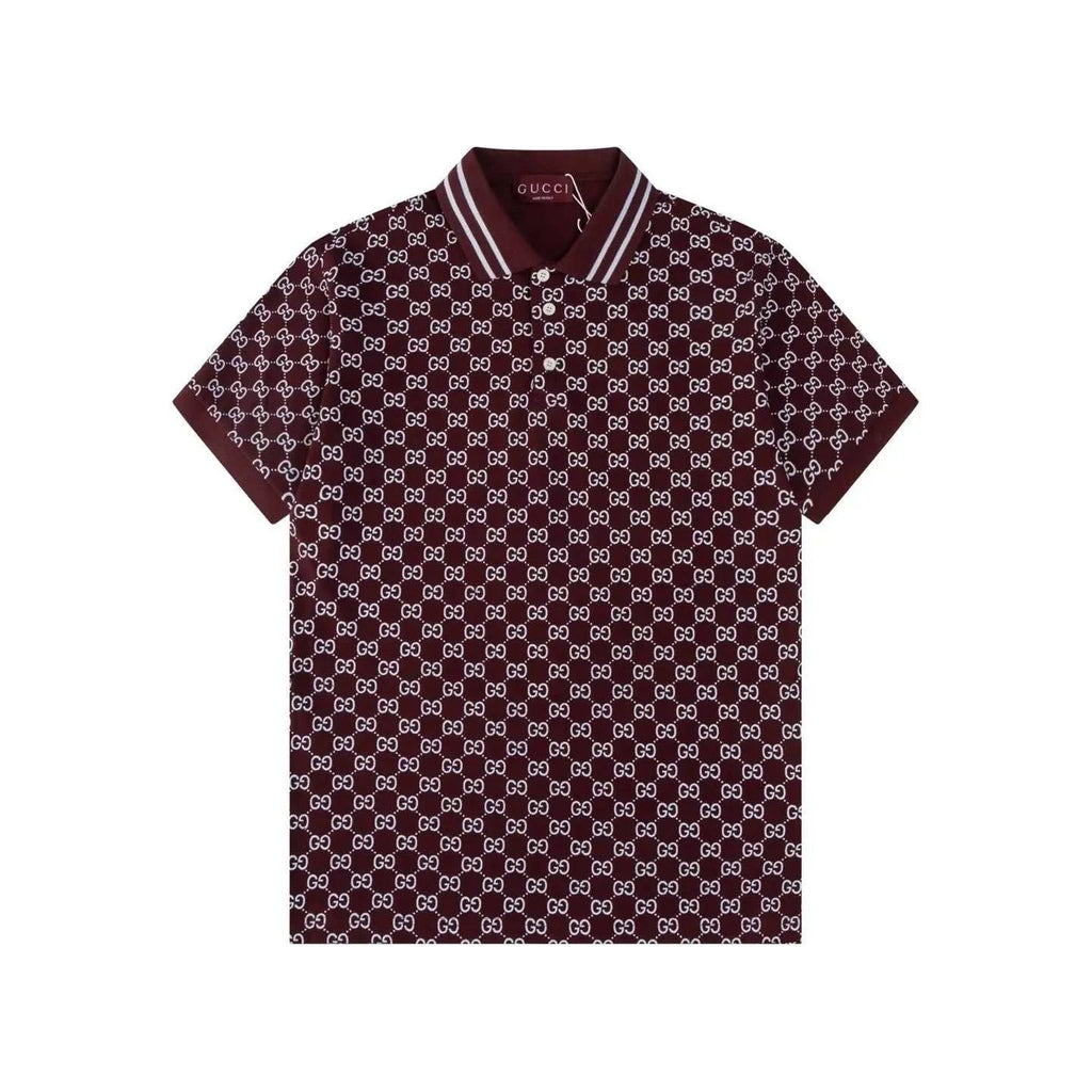 Gucci Collar T-Shirt - Premium Cotton Men's Tee - Maven Couture IncApparel > Tops > T-Shirts