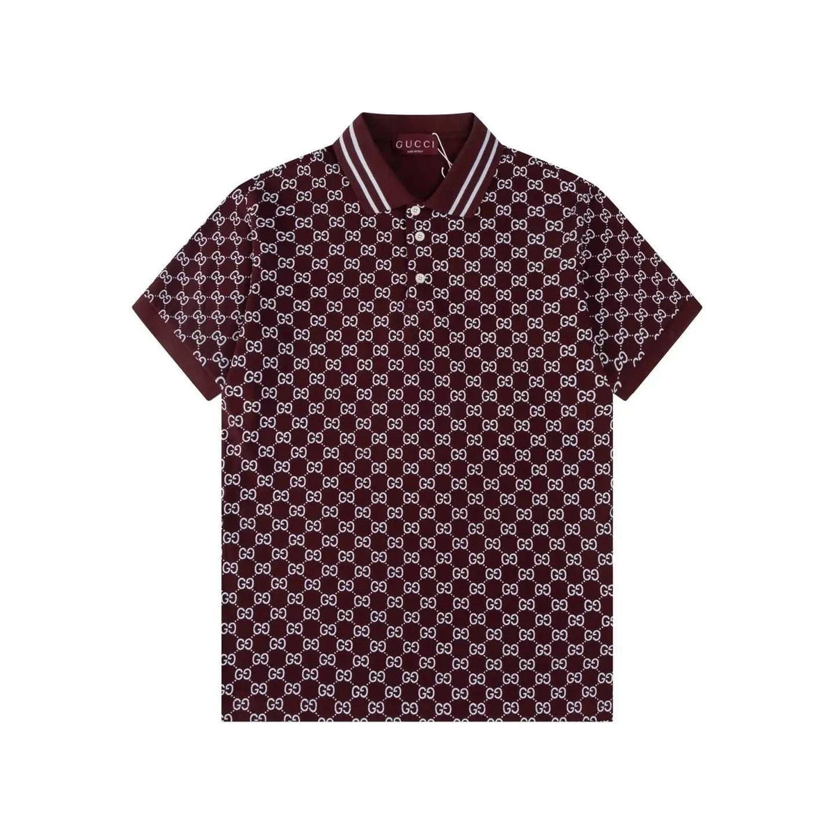 Gucci Collar T-Shirt - Premium Cotton Men's Tee - Maven Couture IncApparel > Tops > T-Shirts