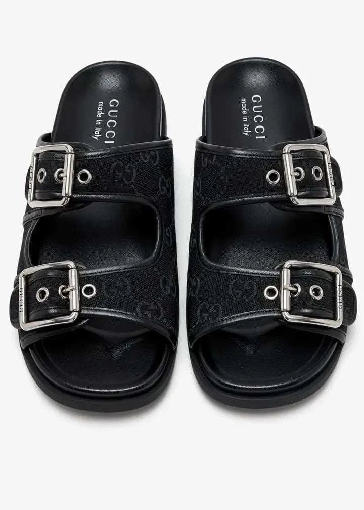 GUCCI Fabric Slippers for Men - Maven Couture IncSANDALS