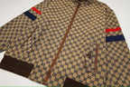 Gucci GG cotton canvas zip jacket - Maven Couture Inc