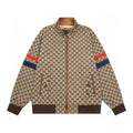 Gucci GG cotton canvas zip jacket - Maven Couture Inc