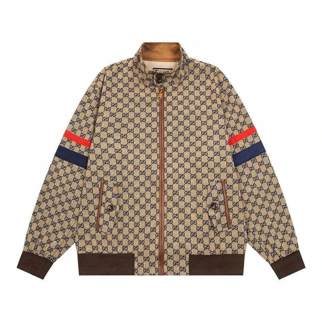 Gucci GG cotton canvas zip jacket - Maven Couture Inc