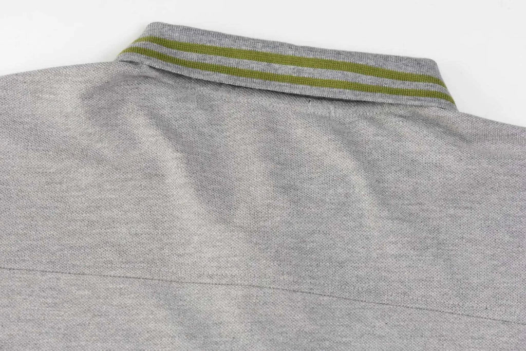 Gucci Luxury T-shirt with Collar Grey - Premium Cotton Comfort - Maven Couture IncApparel > Tops > T-Shirts