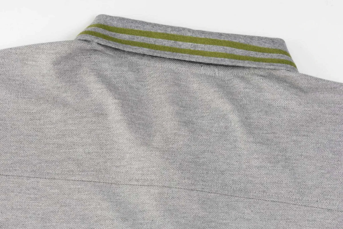 Gucci Luxury T-shirt with Collar Grey - Premium Cotton Comfort - Maven Couture IncApparel > Tops > T-Shirts