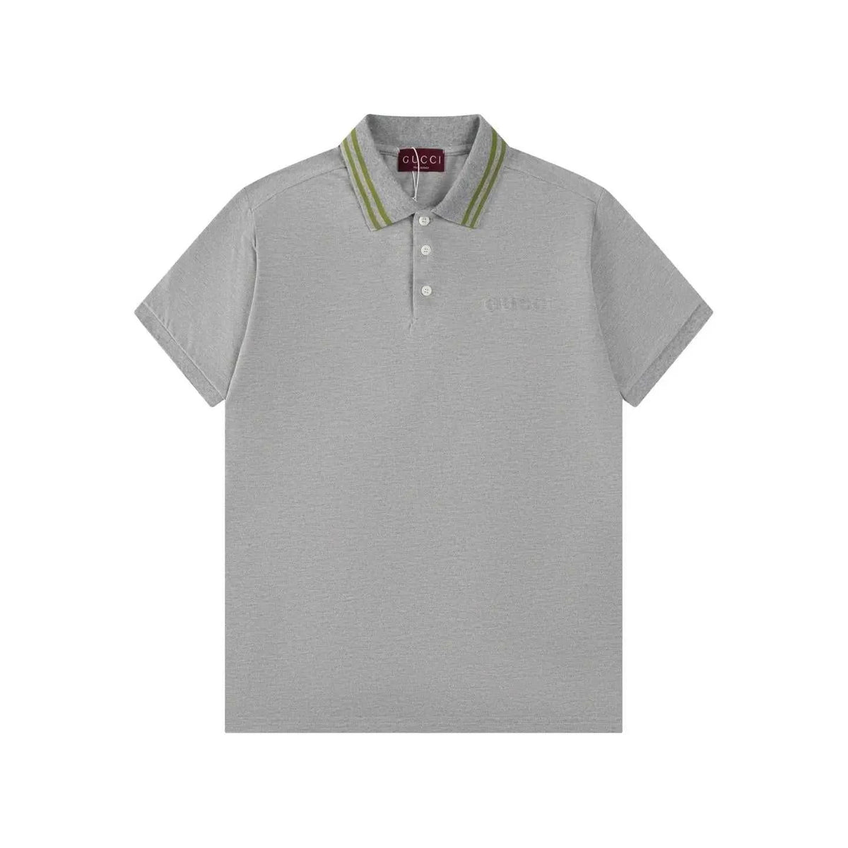 Gucci Luxury T-shirt with Collar Grey - Premium Cotton Comfort - Maven Couture IncApparel > Tops > T-Shirts
