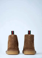 Gucci Men Gg Suede Boots - Maven Couture IncShoes / Athletic