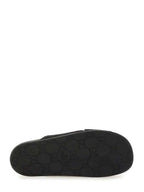 GUCCI Men's GG Pattern Slider Sandals - Stylish Comfort for Spring/Summer 2025, Made in Italy - Maven Couture IncSANDALS