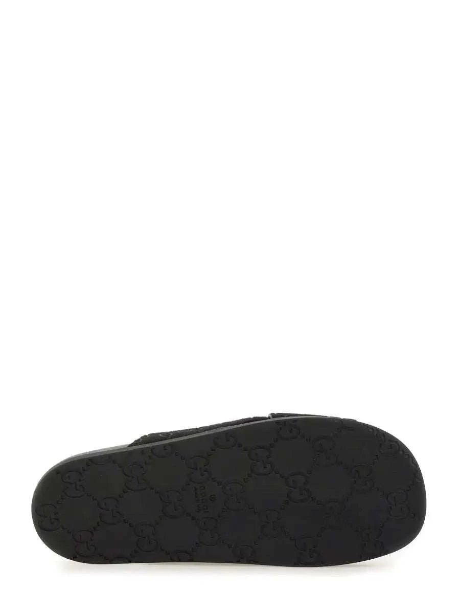 GUCCI Men's GG Pattern Slider Sandals - Stylish Comfort for Spring/Summer 2025, Made in Italy - Maven Couture IncSANDALS