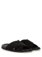 GUCCI Men's GG Pattern Slider Sandals - Stylish Comfort for Spring/Summer 2025, Made in Italy - Maven Couture IncSANDALS