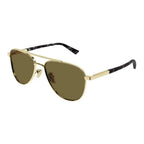 GUCCI Timeless Round Frame Men's Sunglasses - Maven Couture IncSUNGLASSES