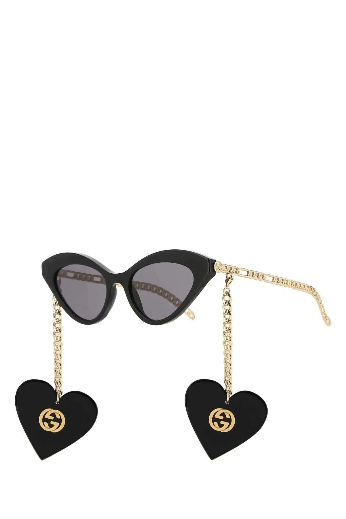 GUCCI Two-Tone Acetate and Metal Sunglasses