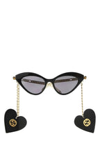GUCCI Two-Tone Acetate and Metal Sunglasses - Maven Couture IncSUNGLASSES