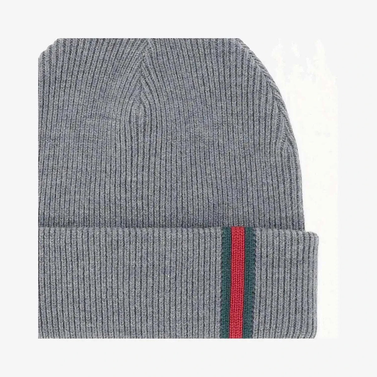 GUCCI Web Detail Wool Beanie for Men - Maven Couture IncCAPS & HATS