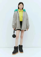 Gucci Women Satin Bomber Jacket - Maven Couture IncOuterwear / Jackets