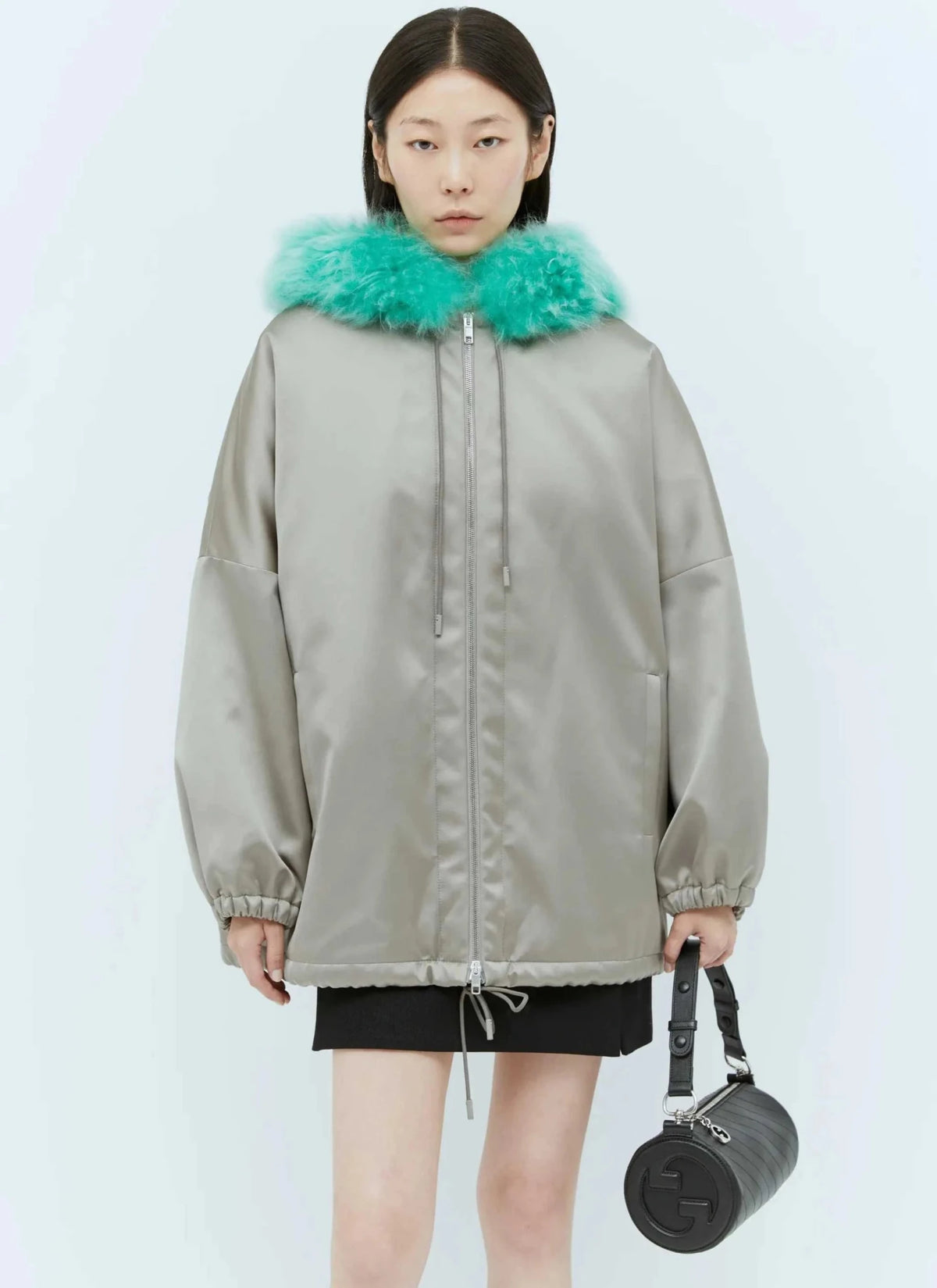 Gucci Women Satin Bomber Jacket - Maven Couture IncOuterwear / Jackets