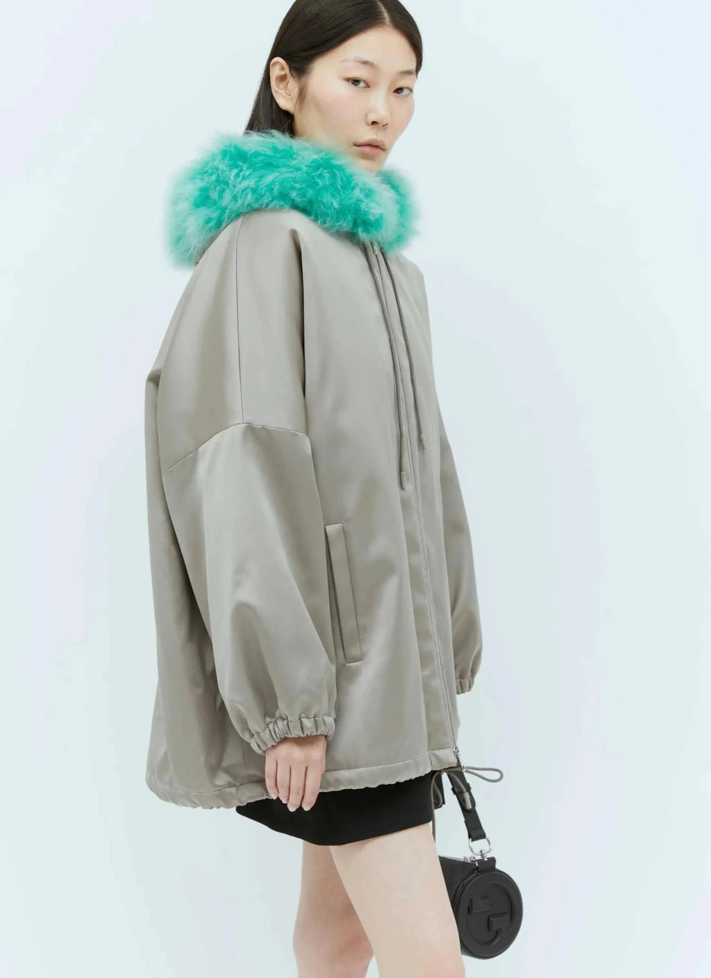 Gucci Women Satin Bomber Jacket - Maven Couture IncOuterwear / Jackets