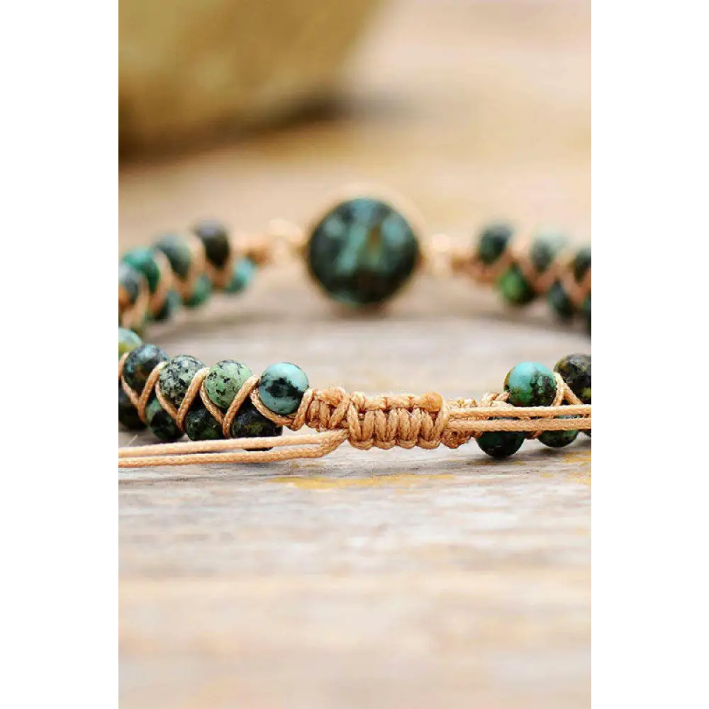 Handmade beaded copper bracelet for timeless luxury fashion for women $17 casual - perfect for those seeking to embody