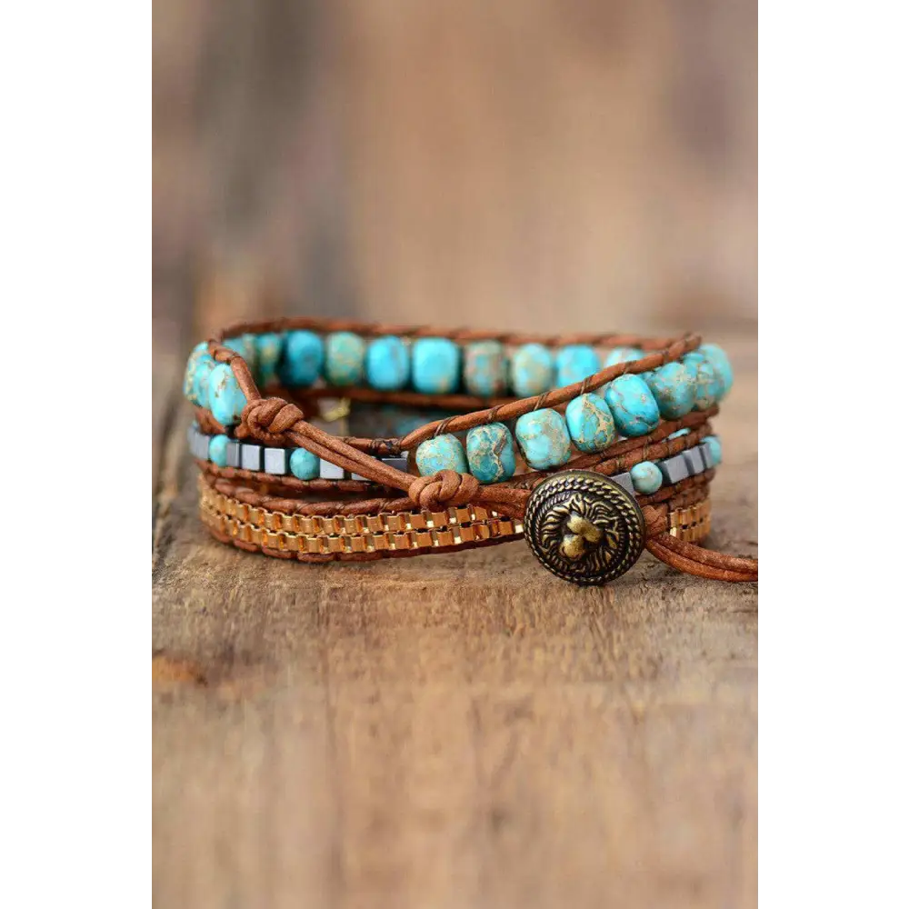 Handmade copper bracelet elevates luxury fashion for women $27 the enchanting patterns and unique colors of natural