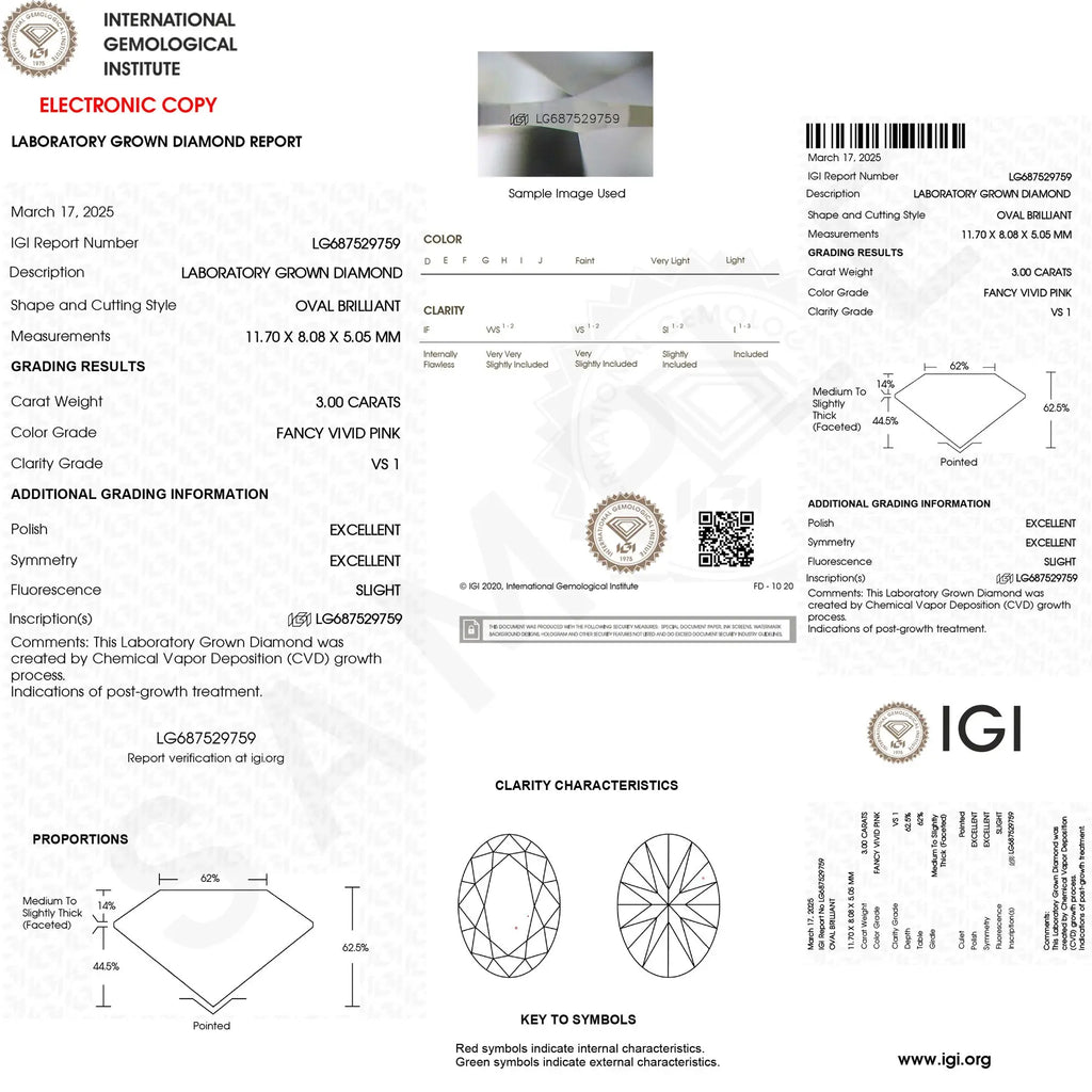 Heart Shape Lab Grown Pink White Diamond Toi Et Moi Promise Ring with IGI Certificate
