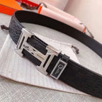 Hermes Men Buckle Belt 'Black' - Maven Couture Inc