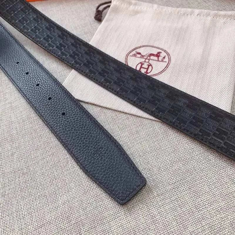 Hermes Men Buckle Belt 'Black' - Maven Couture Inc