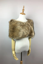 Honey Brown Fur Wrap (Serena LBrw03)