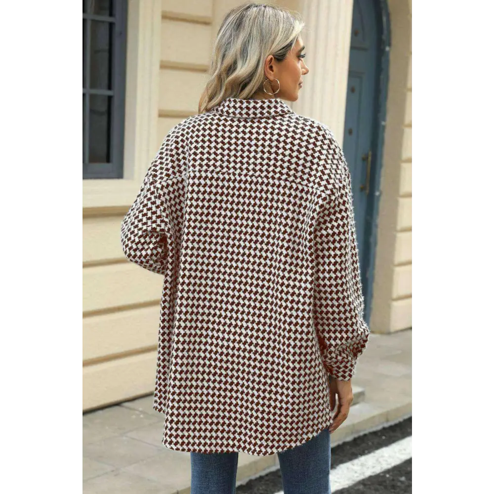 Discover luxury fashion for women with the exclusive dropped shoulder coat $42.08 buttoned for a classic look, pocketed