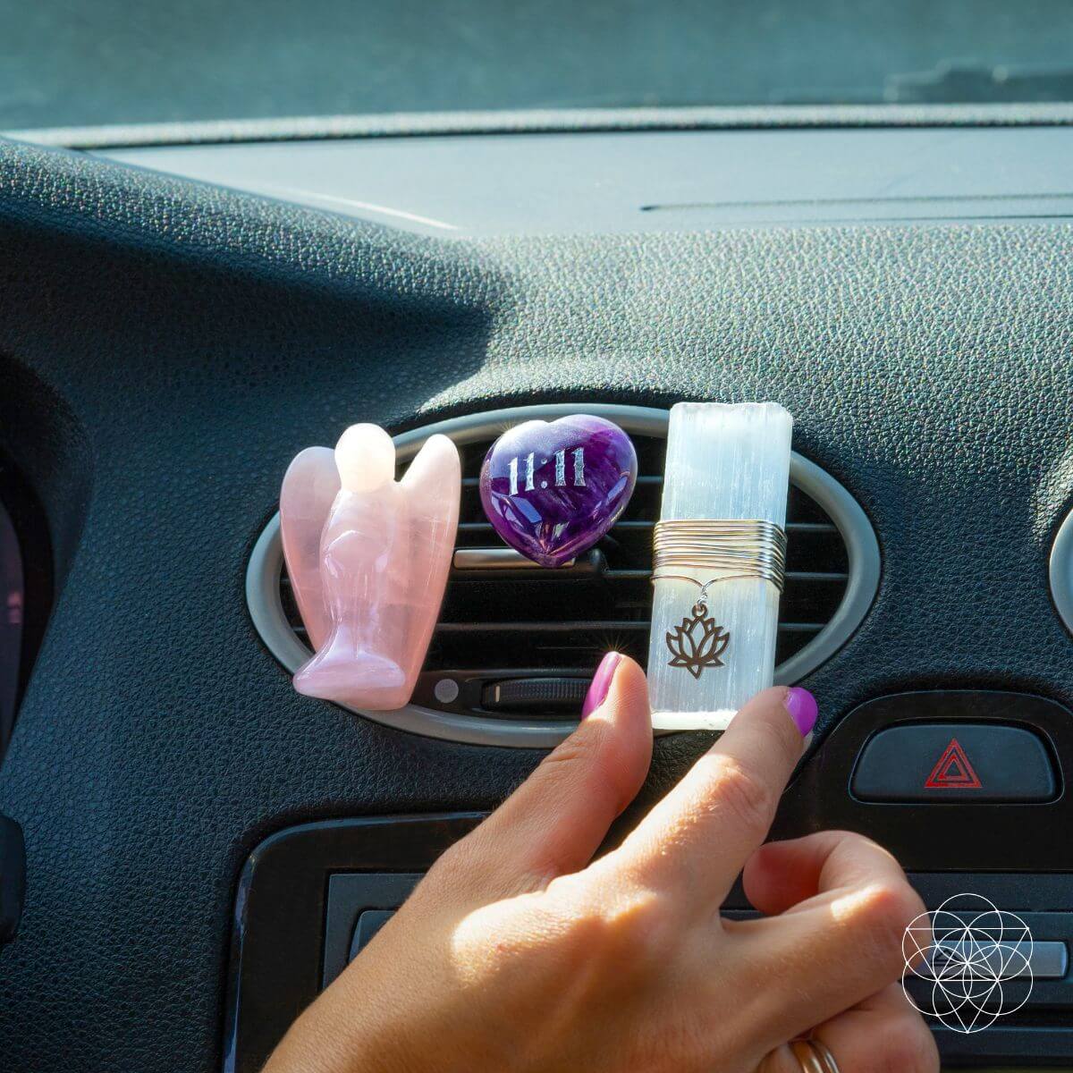 I Am Very Lucky - 11:11 Car Crystal Kit