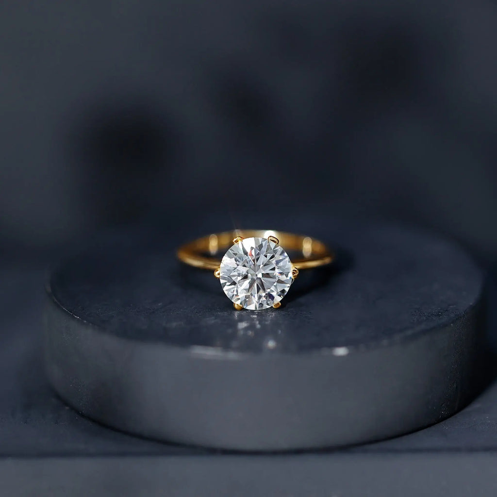 IGI Certified Lab Grown Diamond 2 CT Engagement Ring for Women