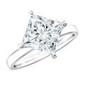 IGI Certified Lab Grown Diamond 3 Carat Princess Cut Engagement Ring