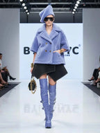 Jacket Purple Women SOHO NYFW Collection BYMANYC ® New York