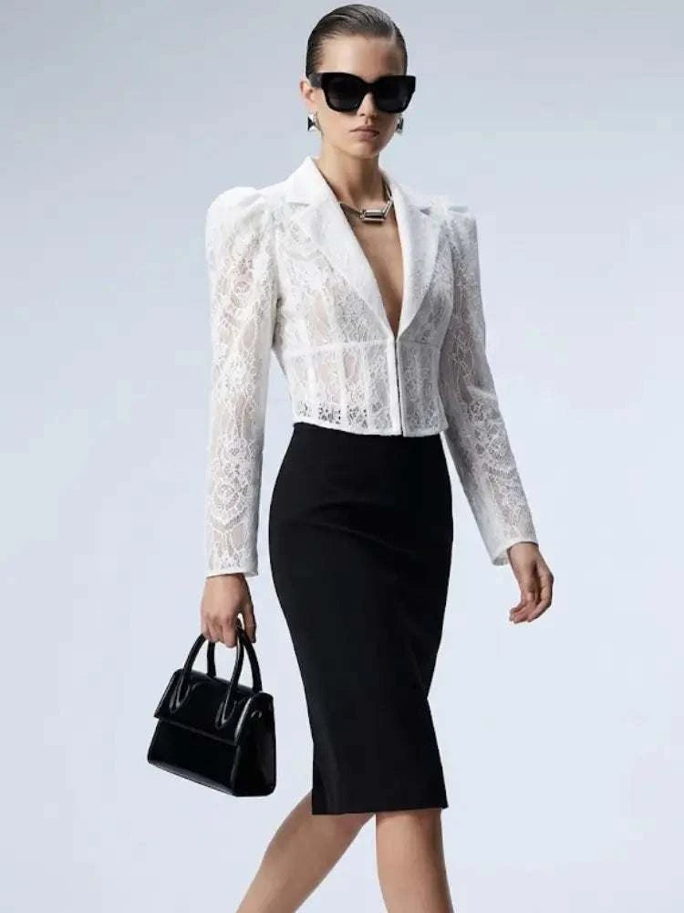 Jacket Woman BYMANYC ® New York FIFTH AVE LACE - New Collection