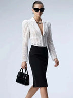 Jacket Woman BYMANYC ® New York FIFTH AVE LACE - New Collection