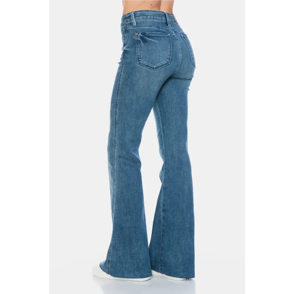 Judy blue tummy control flare jeans redefining luxury fashion for women $60.99 the mr tummy control vintage wash cut