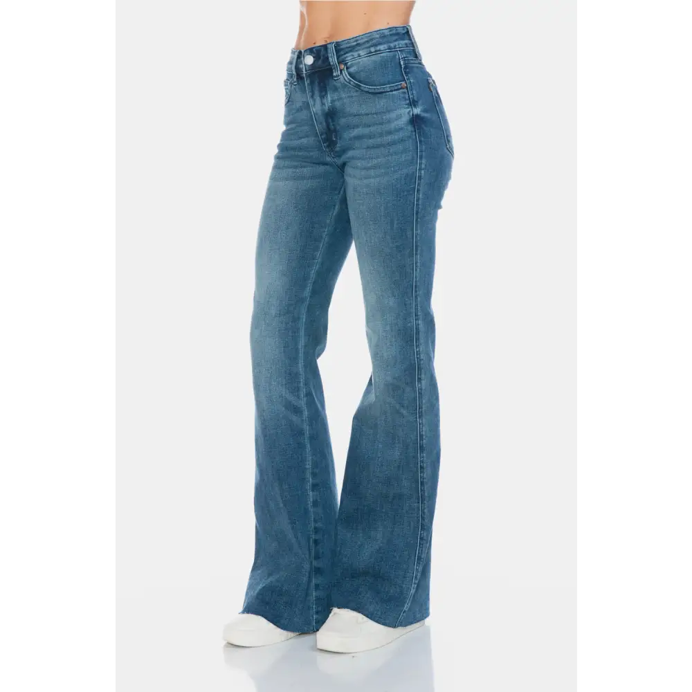 Judy blue tummy control flare jeans redefining luxury fashion for women $60.99 the mr tummy control vintage wash cut