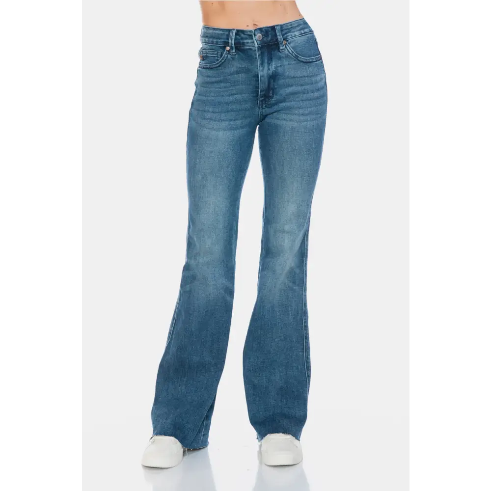 Judy blue tummy control flare jeans redefining luxury fashion for women $60.99 the mr tummy control vintage wash cut