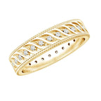 Lab Grown Diamond Designer Wedding Band Ring