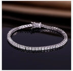 6.00 CTW AGI Certified Lab-Grown Diamond Tennis Bracelet in 14K Yellow or White Gold | G/VS Clarity