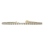 6.00 CTW AGI Certified Lab-Grown Diamond Tennis Bracelet in 14K Yellow or White Gold | G/VS Clarity