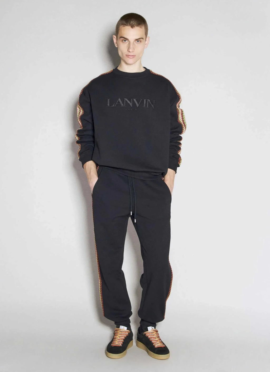 Lanvin Men Side Curb Track Pants - Maven Couture IncBottoms / Pants