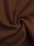 Lapel Collar Belted Wool Blend Coat