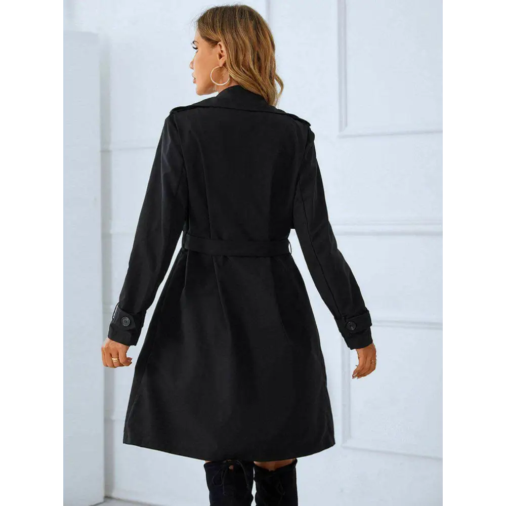 Elevate your wardrobe with the timeless trench coat in luxury fashion for women $49 sizing regular pattern solid casual