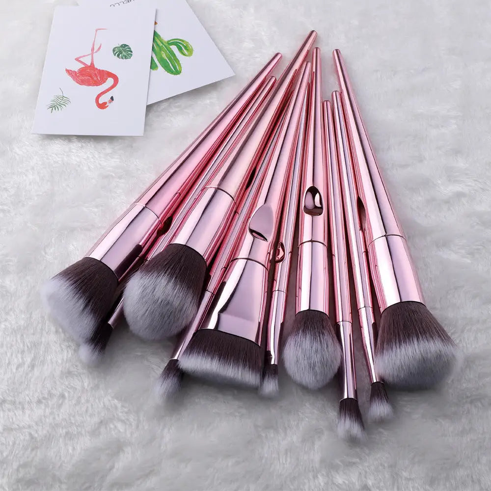 Elevate your beauty routine with luxury laser makeup brush set $14.99 product information： dive into the world