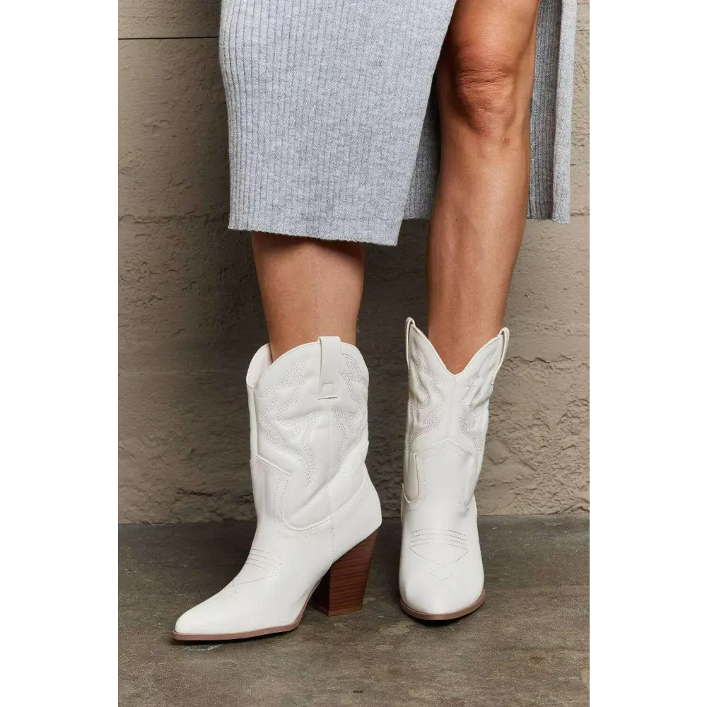 Bella cowboy boots elevate luxury fashion for women with timeless style $50 these stunning boots boast a mid-shin