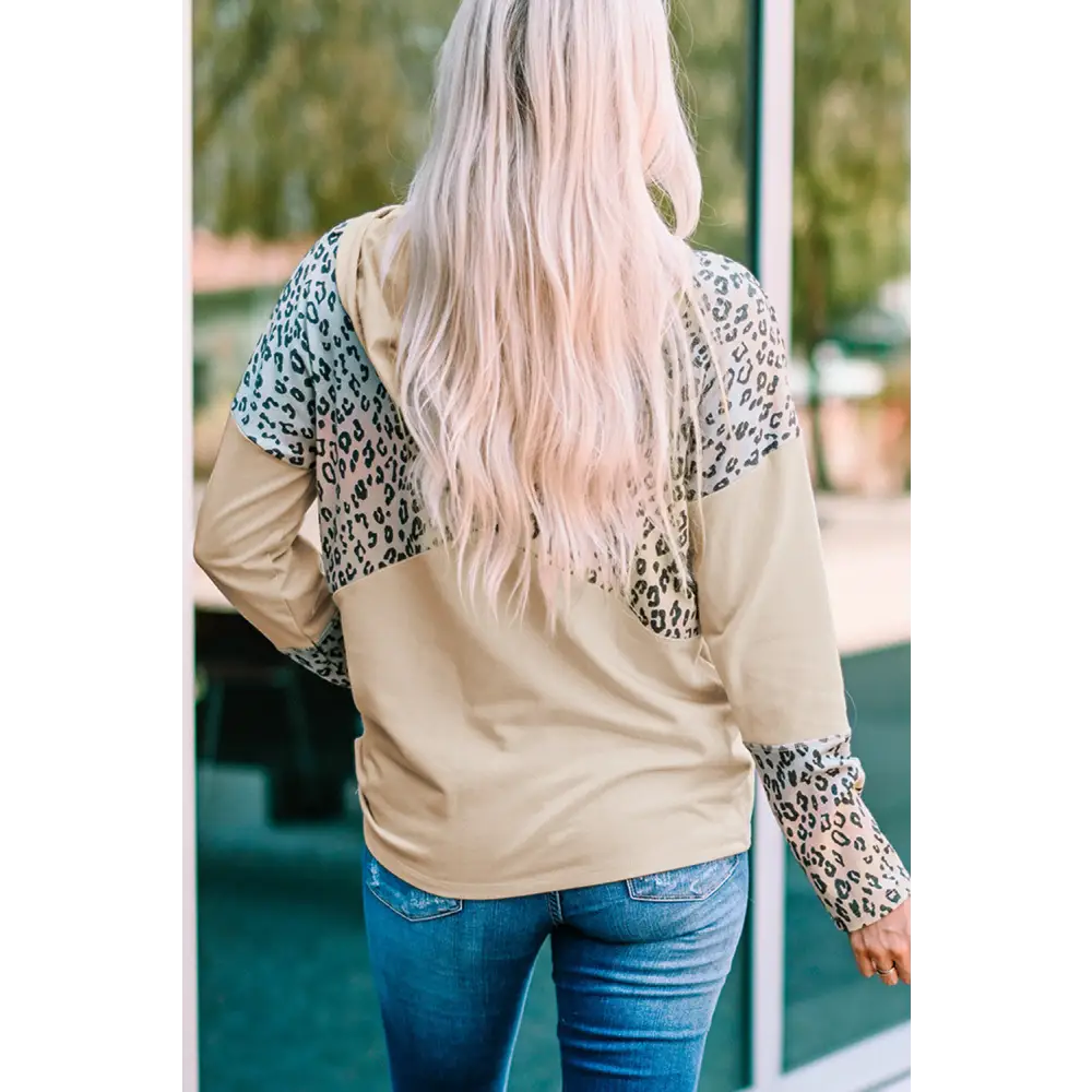 Timeless designer leopard print hoodie for luxury fashion for women $36 sizing regular pattern leopard print casual