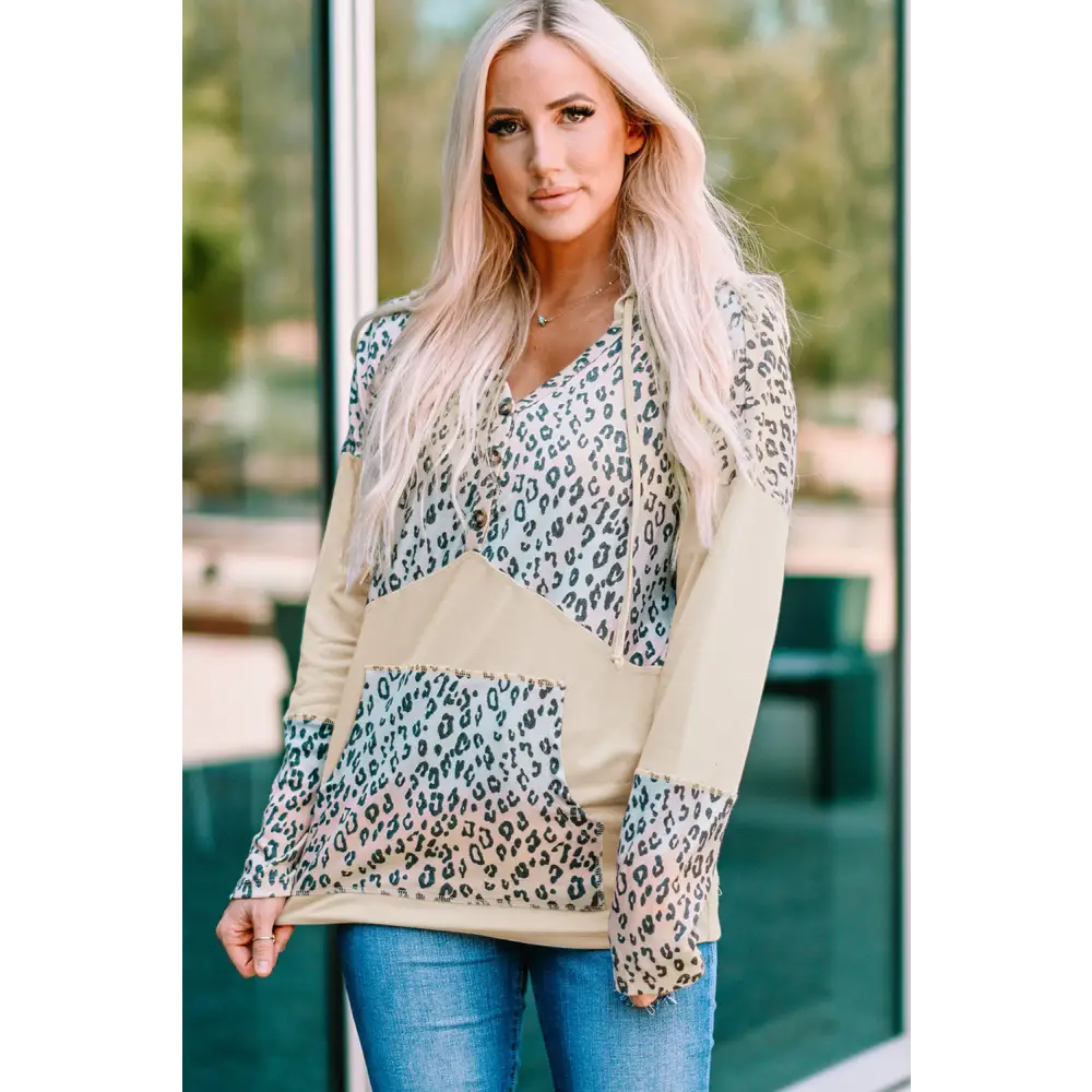 Timeless designer leopard print hoodie for luxury fashion for women $36 sizing regular pattern leopard print casual