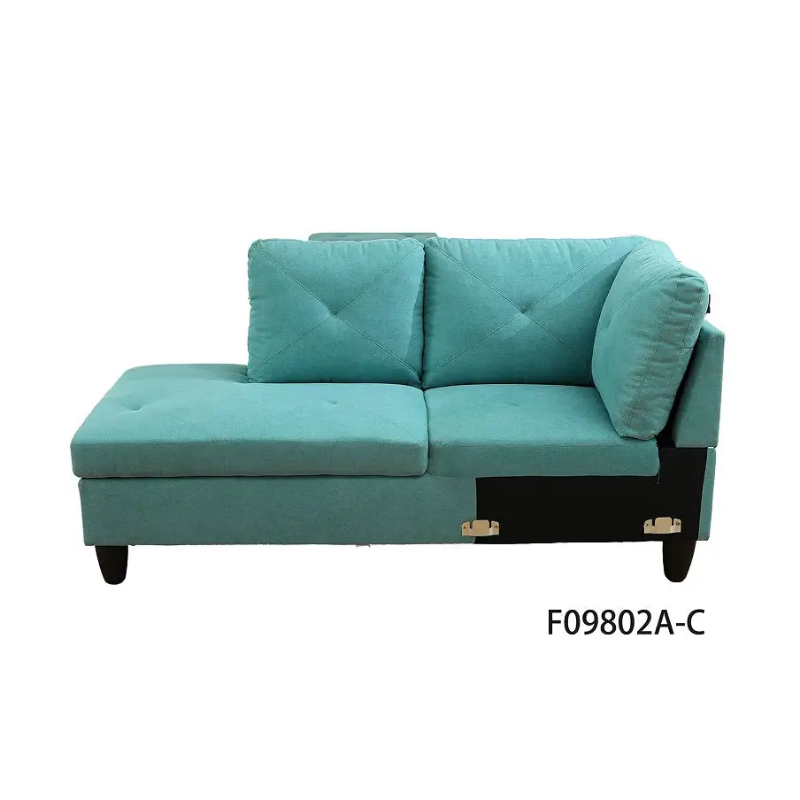 Light blue linen sofa set redefines luxury fashion for your living room $514.99 package size discover the exquisite