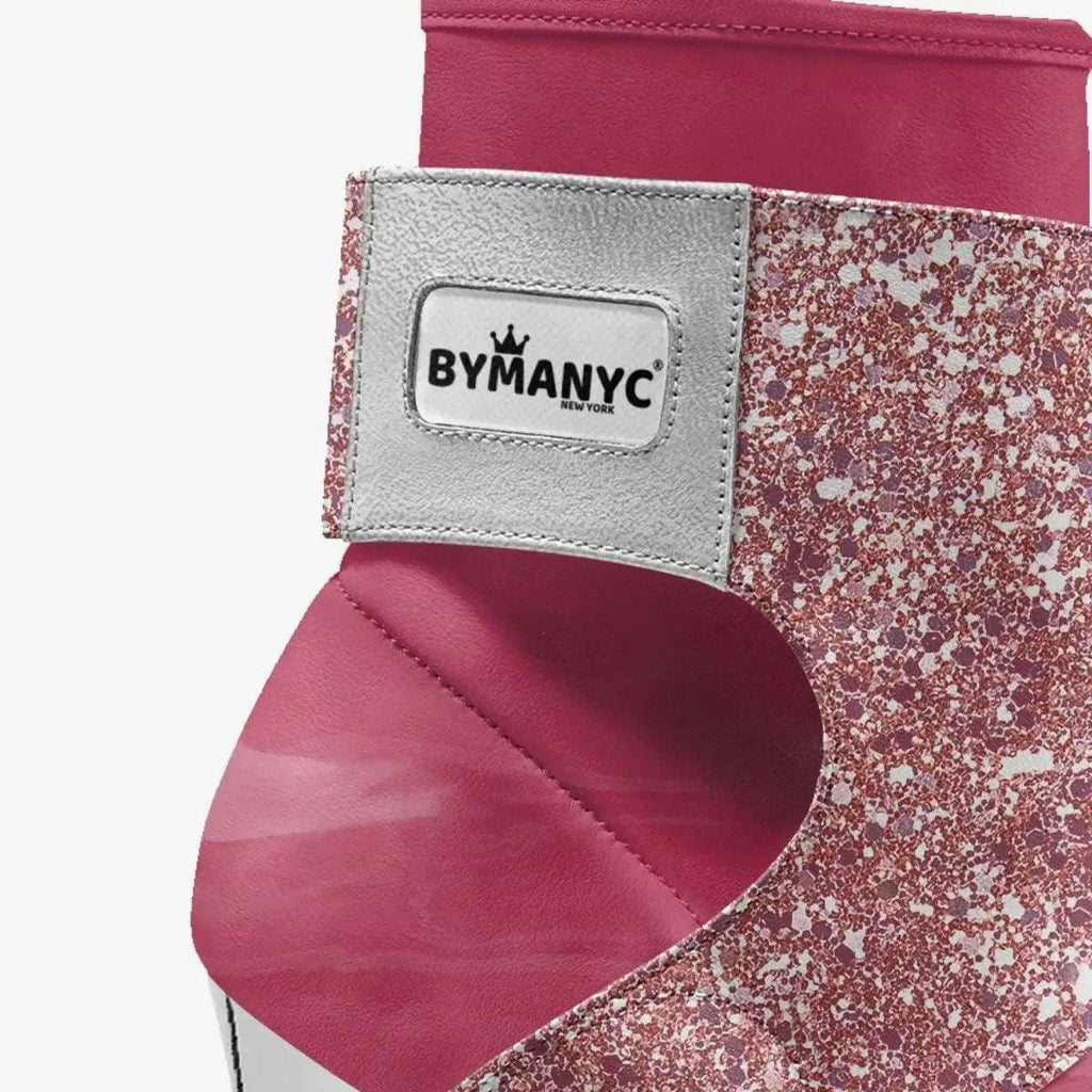 Limited Edition Vegan Stiletto Boots BYMANYC ® New York Futurista Black - Maven Couture IncWomen's vegan shoes