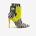 Limited Edition Vegan Stiletto Boots BYMANYC ® New York Futurista Noir - Maven Couture IncWomen's vegan shoes